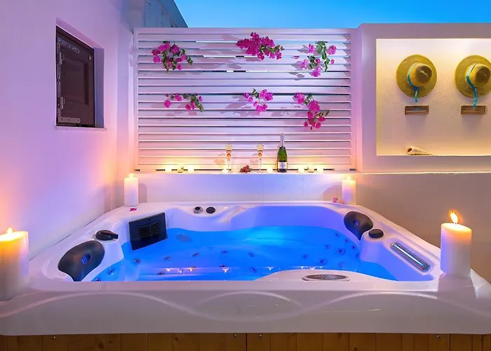 Allure With Jacuzzi And Acropolis View!!! 别墅 林都斯