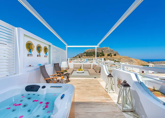 Allure With Jacuzzi And Acropolis View!!! Villa